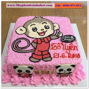 Bánh Sinh Nhật Con Khỉ Tuổi Thân - T57